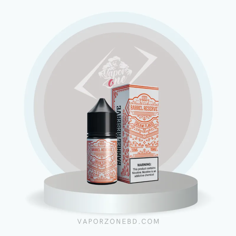 Barrel Reserve Cream Flakes NicSalt 